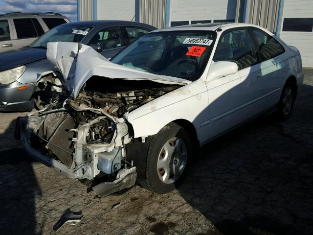 1HGEJ8248YL034667 - 2000 HONDA CIVIC EX 白色 照片 2