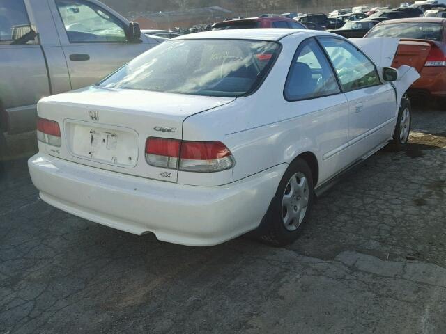 1HGEJ8248YL034667 - 2000 HONDA CIVIC EX 白色 照片 4
