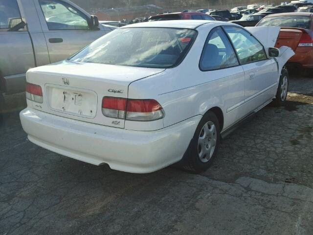 1HGEJ8248YL034667 - 2000 HONDA CIVIC EX WHITE photo 4