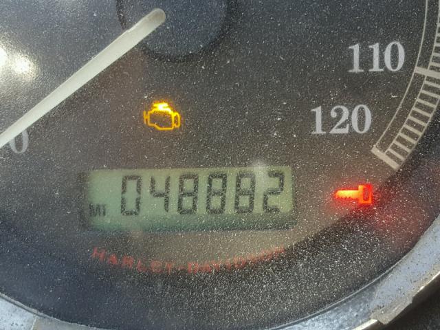 1HD1FC4158Y702771 - 2008 HARLEY-DAVIDSON FLHTCUI BLUE photo 8