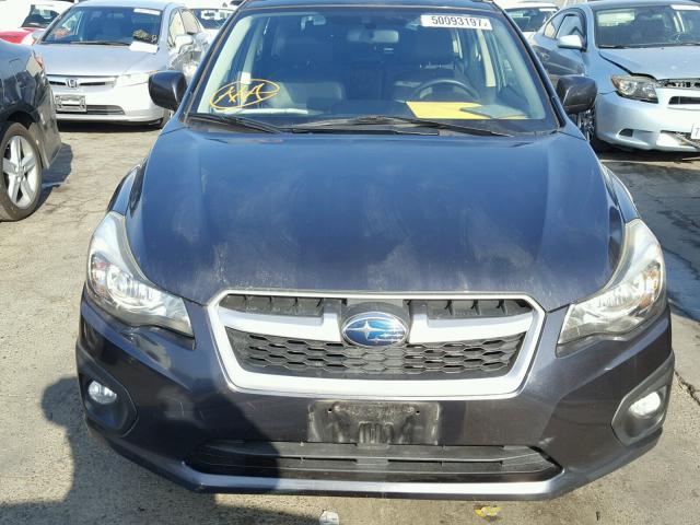 JF1GPAR63DH800702 - 2013 SUBARU IMPREZA SP CHARCOAL photo 9