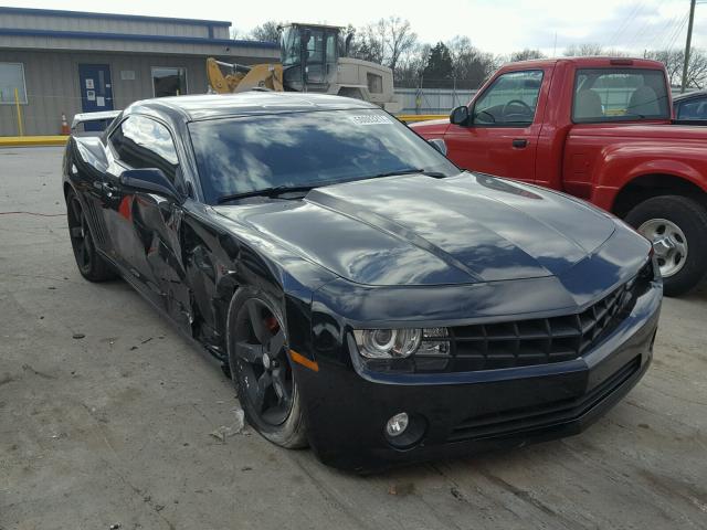 2G1FC1E32D9203017 - 2013 CHEVROLET CAMARO LT BLACK photo 1