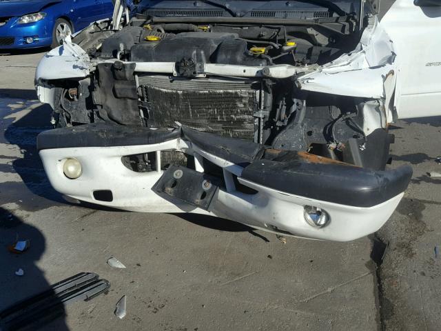 1B7HL38N62S548541 - 2002 DODGE DAKOTA QUA WHITE photo 7