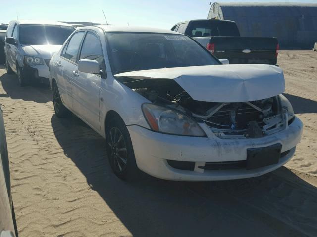 JA3AJ26E86U064450 - 2006 MITSUBISHI LANCER ES WHITE photo 1