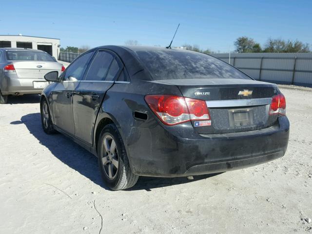 1G1PE5SC9C7234047 - 2012 CHEVROLET CRUZE LT GRAY photo 3