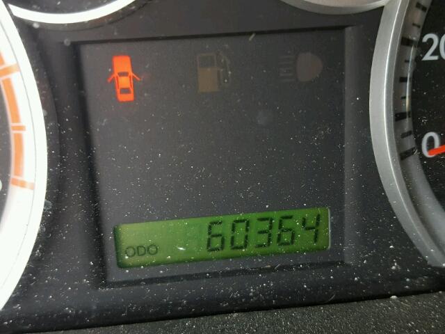 KL1TD56EX9B605234 - 2009 CHEVROLET AVEO LS BLUE photo 8