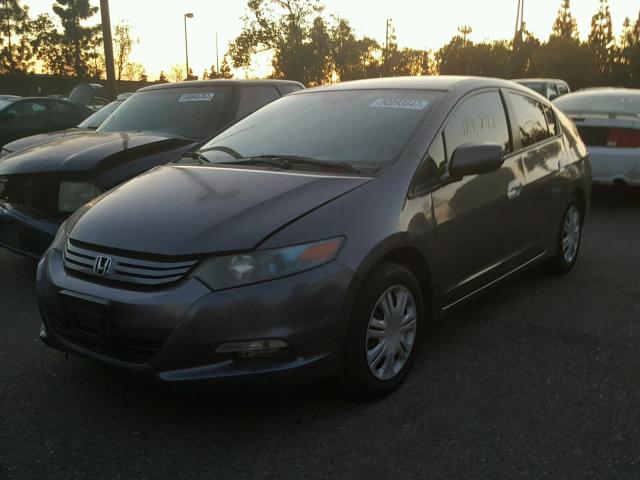 JHMZE2H56AS033478 - 2010 HONDA INSIGHT LX GRAY photo 2