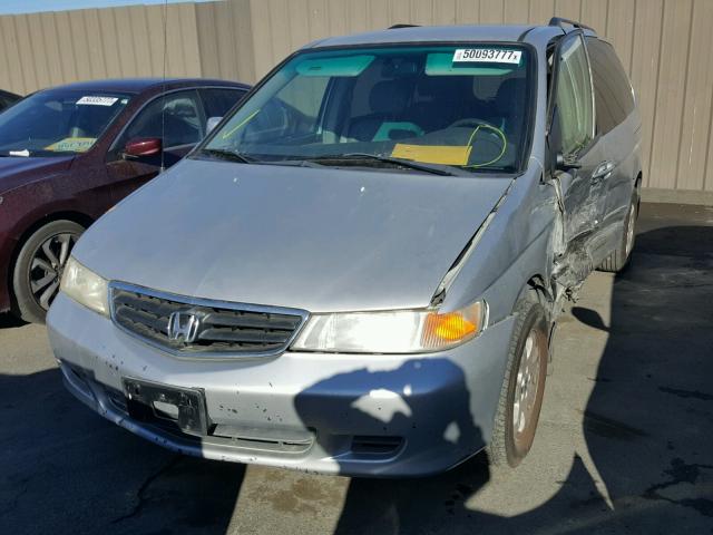 5FNRL180X3B027706 - 2003 HONDA ODYSSEY EX GRAY photo 2