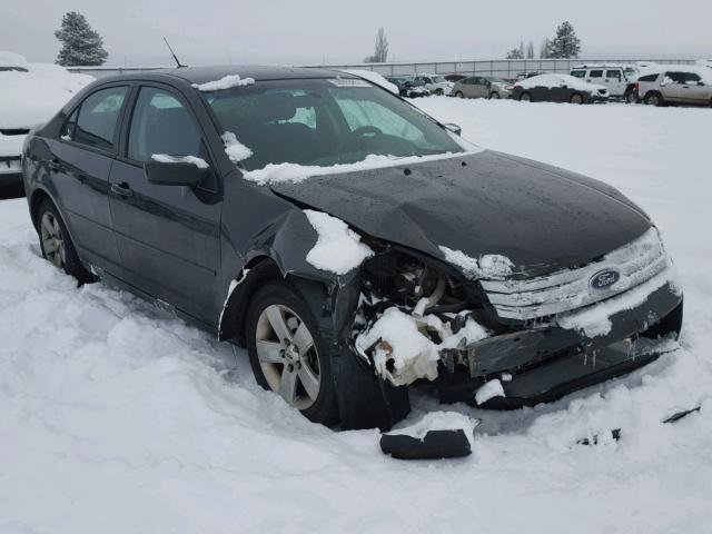 3FAHP01127R186811 - 2007 FORD FUSION SE BLACK photo 1