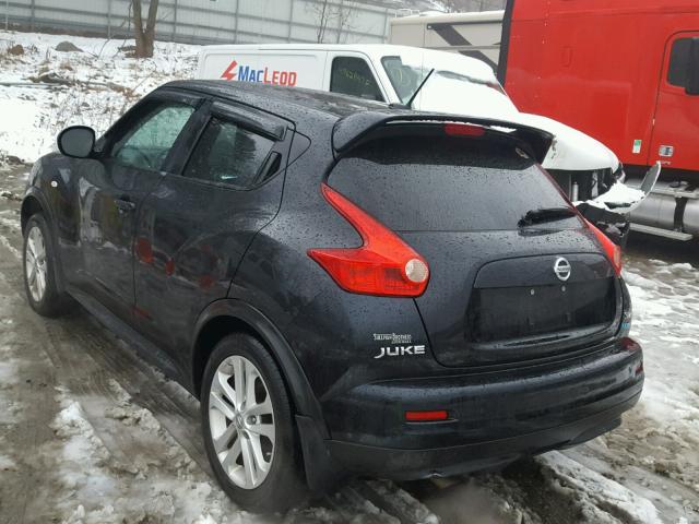 JN8AF5MV2DT225227 - 2013 NISSAN JUKE S BLACK photo 3