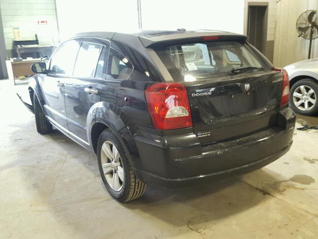 1C3CDWDA9CD510405 - 2012 DODGE CALIBER SX BLACK photo 3