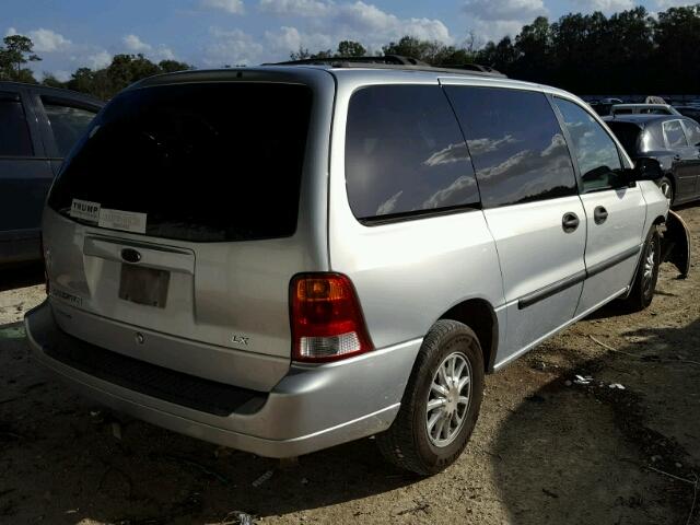 2FMZA51412BB91380 - 2002 FORD WINDSTAR L GRAY photo 4