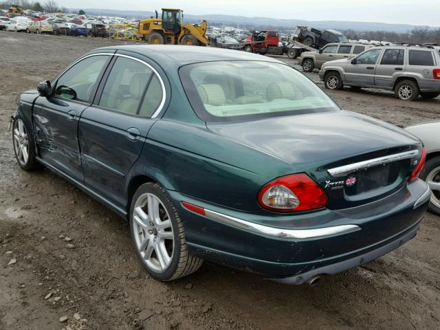 SAJWA51A58WJ29843 - 2008 JAGUAR X-TYPE 3.0 GREEN photo 3