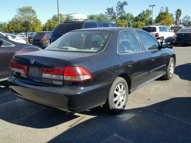 JHMCG66822C018492 - 2002 HONDA ACCORD EX BLACK photo 4