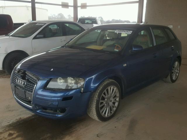 WAUNF78P46A002493 - 2006 AUDI A3 2.0 PRE BLUE photo 2