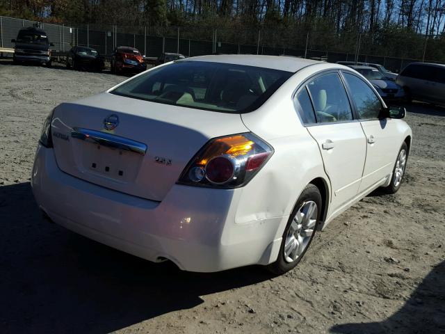 1N4AL2AP1AN558548 - 2010 NISSAN ALTIMA BAS WHITE photo 4