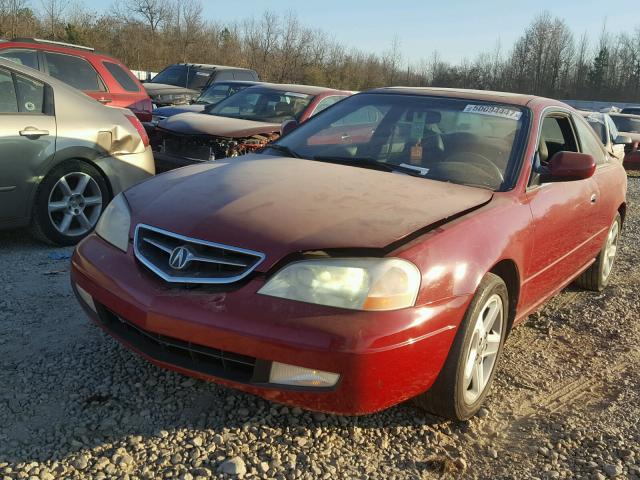 19UYA42641A012982 - 2001 ACURA 3.2CL TYPE RED photo 2