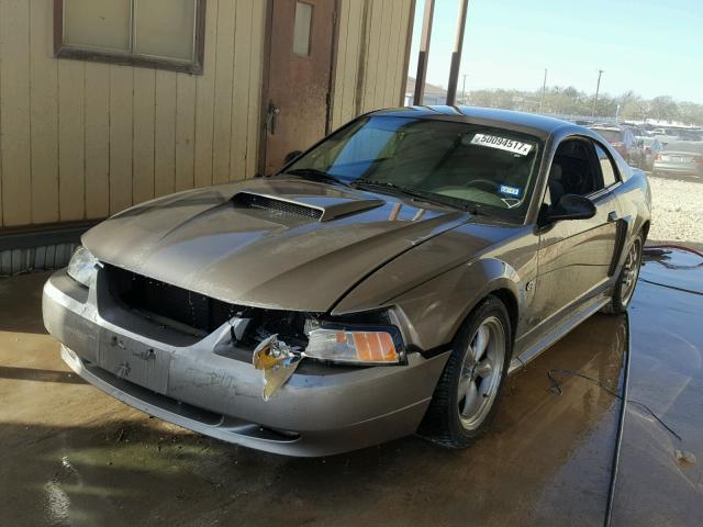 1FAFP42X32F236705 - 2002 FORD MUSTANG GT BROWN photo 2