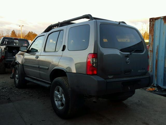 5N1ED28Y84C609904 - 2004 NISSAN XTERRA XE GRAY photo 3