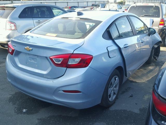 1G1BC5SM0H7190892 - 2017 CHEVROLET CRUZE LS SILVER photo 4