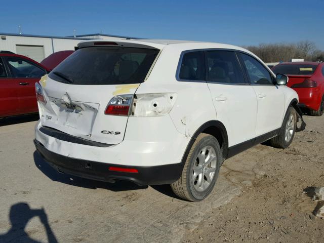 JM3TB2CA5C0345950 - 2012 MAZDA CX-9 WHITE photo 4