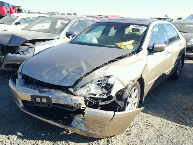 1HGCM66594A047598 - 2004 HONDA ACCORD EX GOLD photo 2