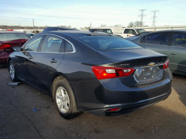 1G1ZB5ST6HF268171 - 2017 CHEVROLET MALIBU LS GRAY photo 3