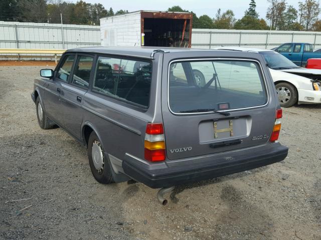 YV1AX8859J1788121 - 1988 VOLVO 245 DL GRAY photo 3