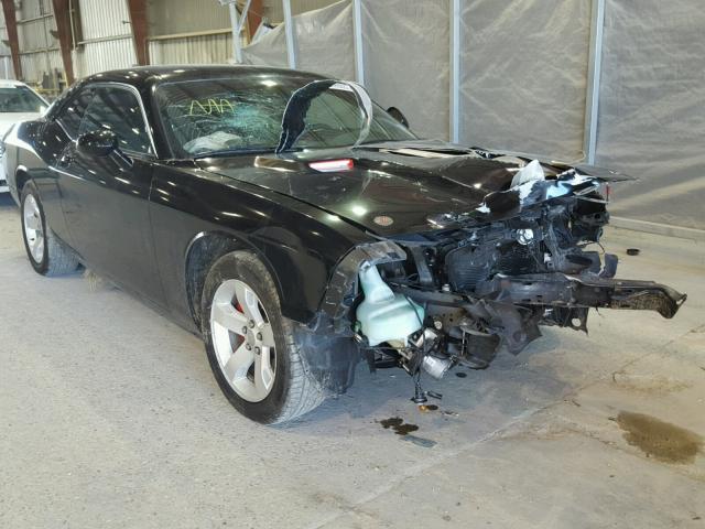 2C3CDYAG3CH118480 - 2012 DODGE CHALLENGER BLACK photo 1