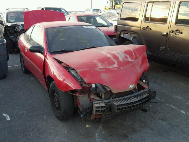 1G1JC124617419330 - 2001 CHEVROLET CAVALIER RED photo 1