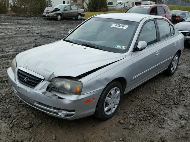 KMHDN46D95U015564 - 2005 HYUNDAI ELANTRA GL SILVER photo 2