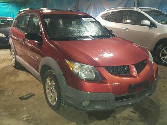 5Y2SL64803Z427990 - 2003 PONTIAC VIBE MAROON photo 1