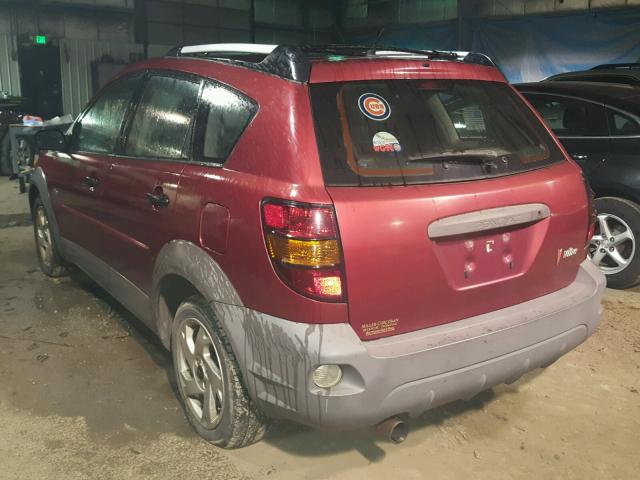 5Y2SL64803Z427990 - 2003 PONTIAC VIBE MAROON photo 3