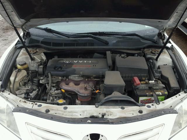 4T1BE46K47U687251 - 2007 TOYOTA CAMRY NEW WHITE photo 7