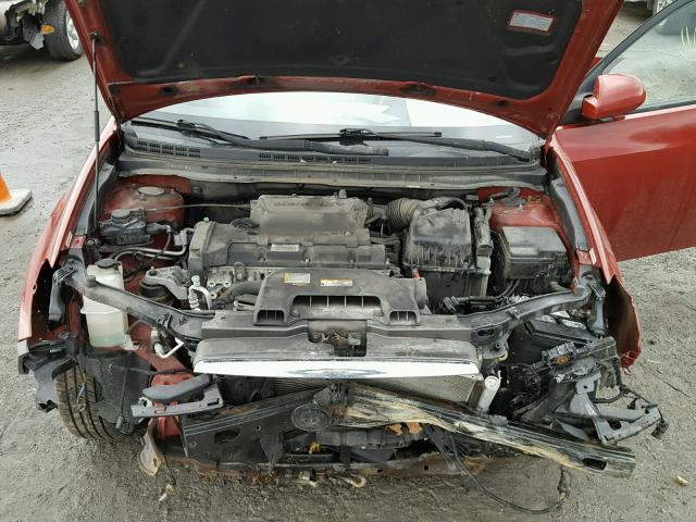 KMHDU46D58U524297 - 2008 HYUNDAI ELANTRA GL RED photo 7