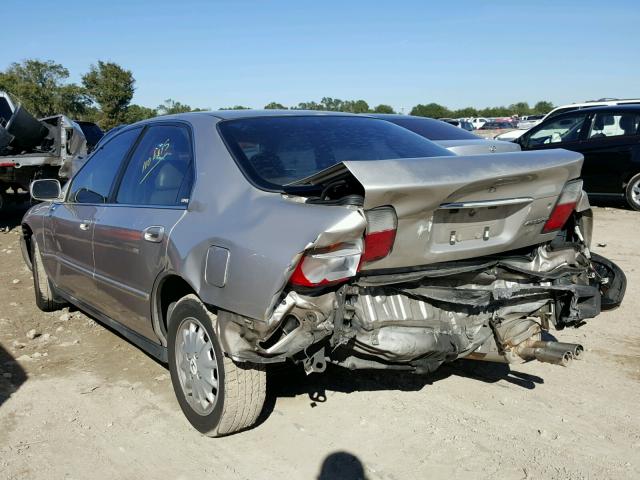 1HGCD5668VA078166 - 1997 HONDA ACCORD EX SILVER photo 3