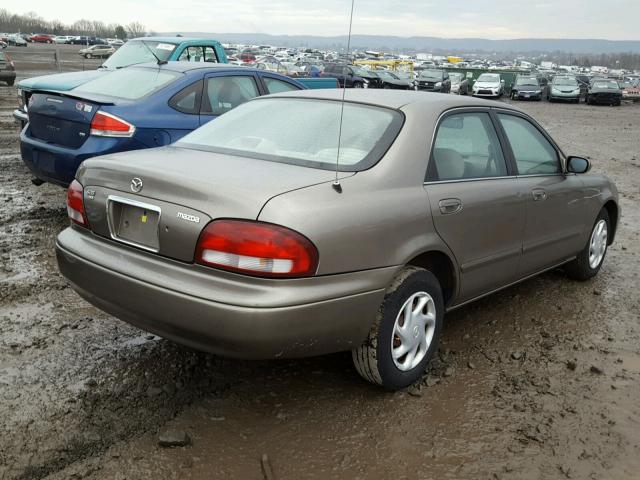 1YVGF22C5W5747874 - 1998 MAZDA 626 DX BROWN photo 4