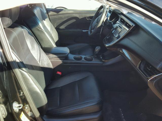 4T1BD1EB6EU030838 - 2014 TOYOTA AVALON HYB BLACK photo 5