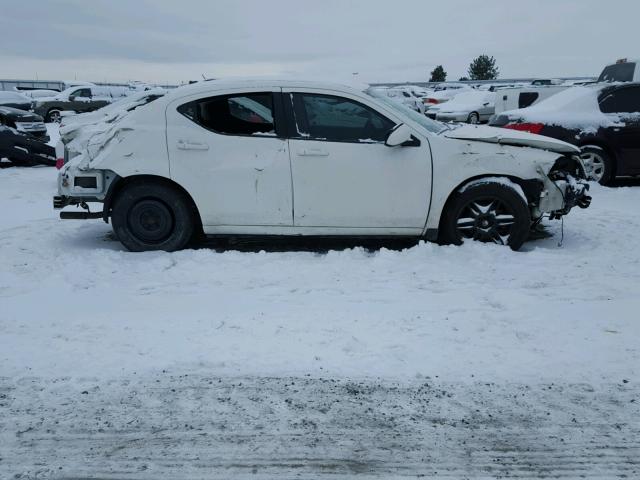 1B3CC5FB9AN235903 - 2010 DODGE AVENGER R/ WHITE photo 9