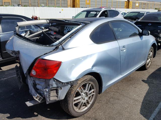 JTKDE177050022656 - 2005 TOYOTA SCION TC 蓝色 照片 4