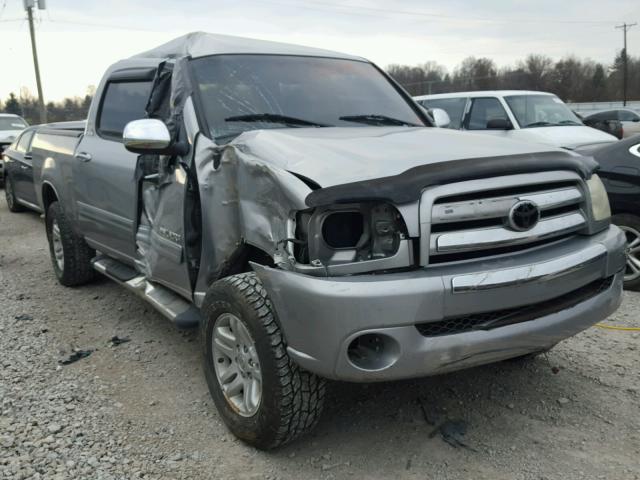 5TBDT44105S473719 - 2005 TOYOTA TUNDRA DOU SILVER photo 1