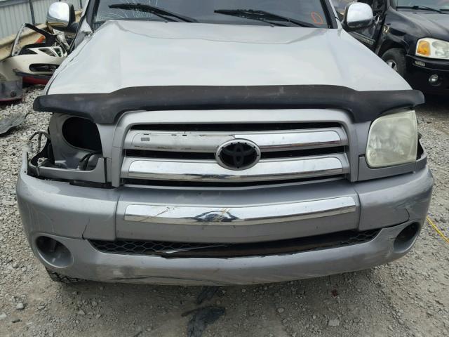 5TBDT44105S473719 - 2005 TOYOTA TUNDRA DOU SILVER photo 7