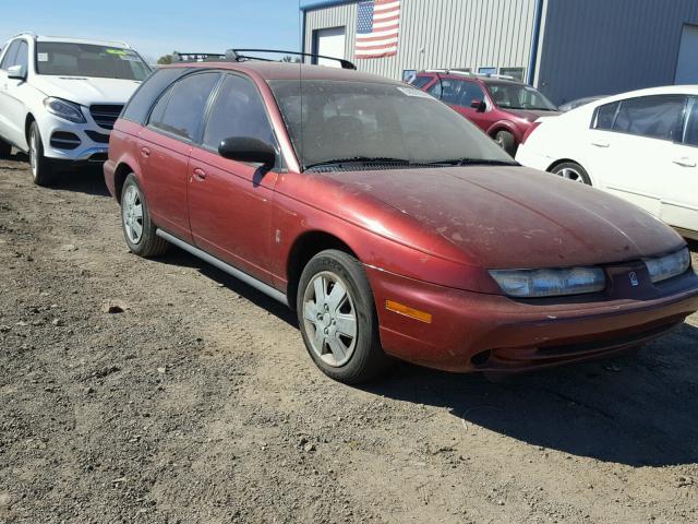 1G8ZK8274XZ182618 - 1999 SATURN SW2 MAROON photo 1