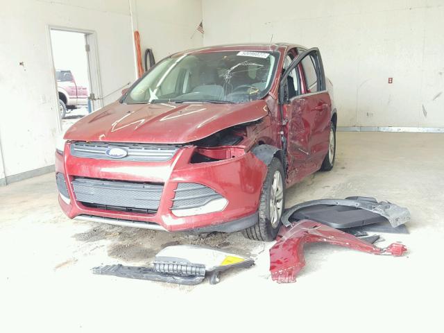 1FMCU0GXXEUB43330 - 2014 FORD ESCAPE SE BURGUNDY photo 2