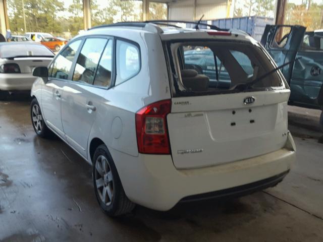 KNAFG525377088861 - 2007 KIA RONDO BASE WHITE photo 3