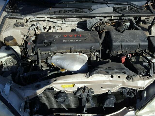 4T1BE32K63U137995 - 2003 TOYOTA CAMRY LE ოქროსფერი ფოტო 7