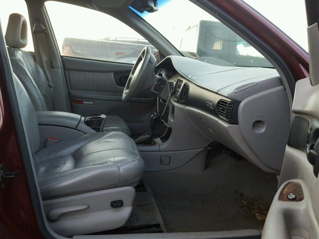 2G4WF5212W1528563 - 1998 BUICK REGAL GS MAROON photo 5