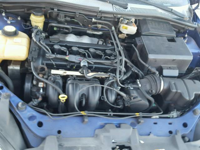 3FAFP31N05R157302 - 2005 FORD FOCUS ZX3 BLUE photo 7