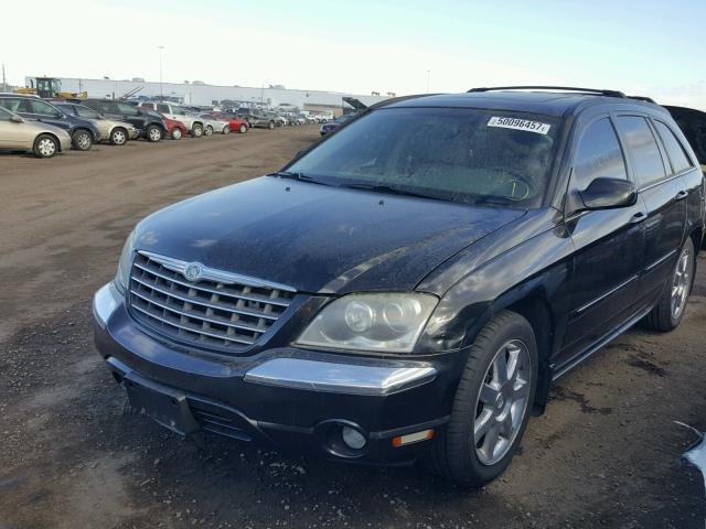 2C8GF78425R426023 - 2005 CHRYSLER PACIFICA L BLACK photo 2