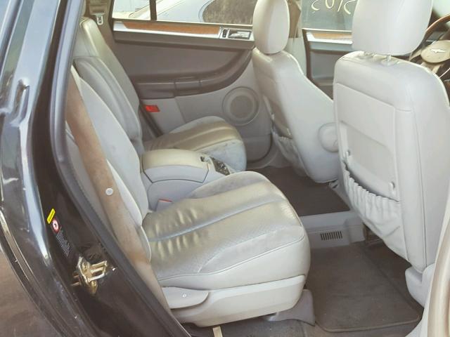2C8GF78425R426023 - 2005 CHRYSLER PACIFICA L შავი ფოტო 6